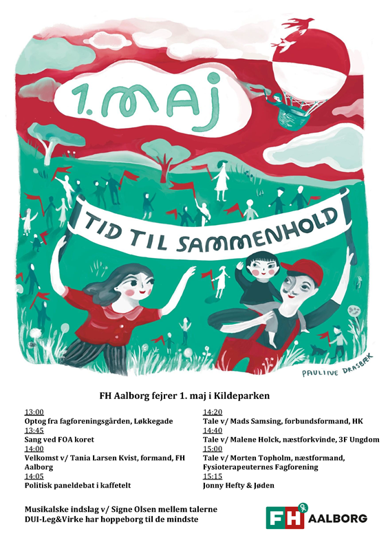 1. maj i FH Aalborg – sammen står vi stærkere